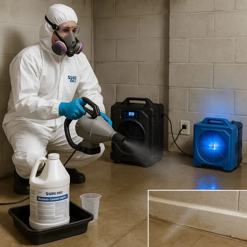 Sanitization and Odor Removal process in Fairfax, OK