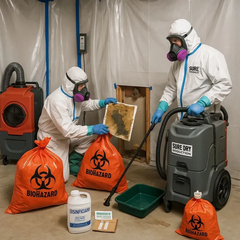 Contaminated Water Handling Protocols process in Fairfax, OK